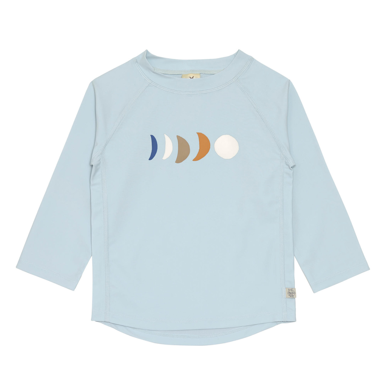  UV Strandshirt Kinder Langarm - Mond, Blau | Lässig