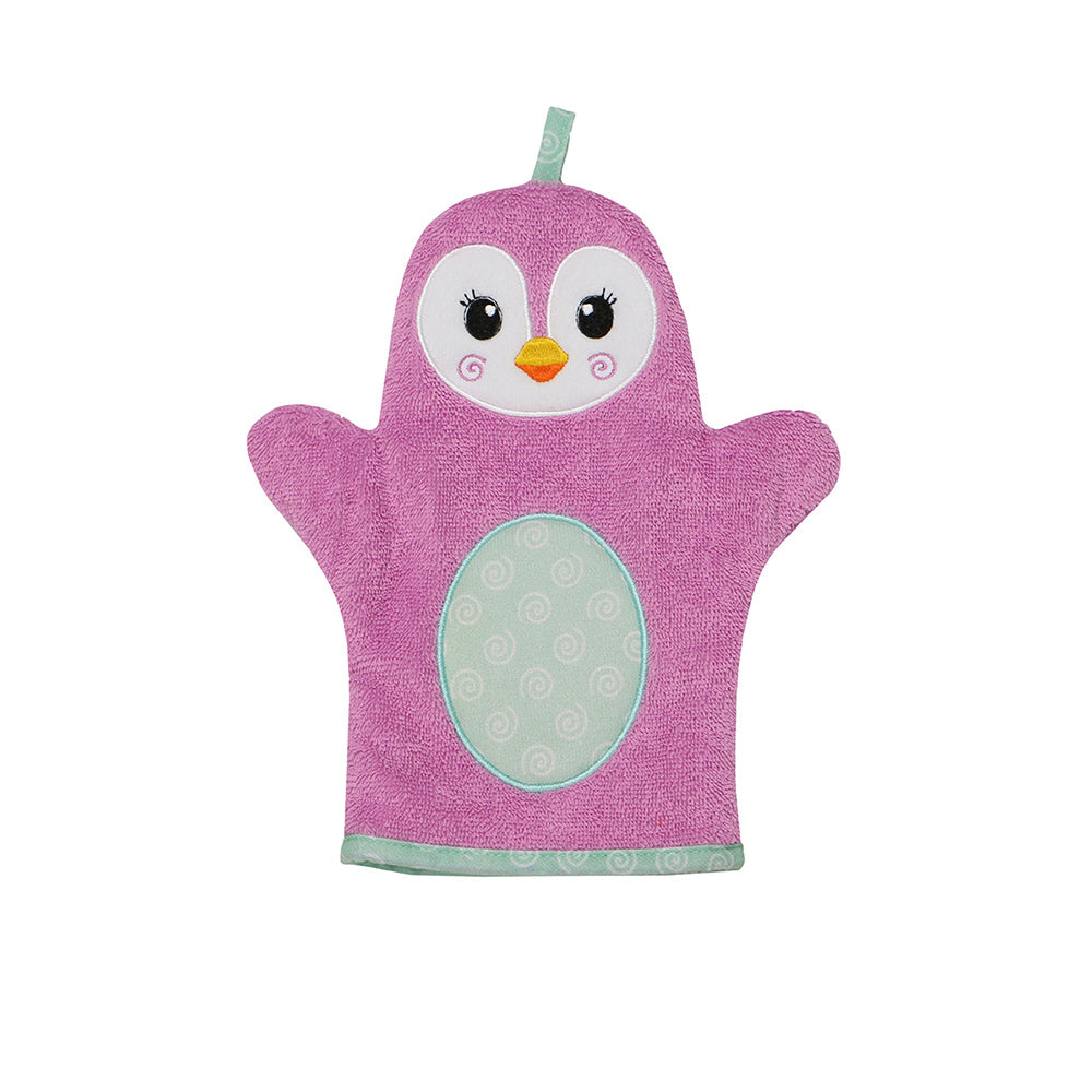 ZOOCCHINI BABY SNOW TERRY BADEHANDSCHUH - PENNY DER PINGUIN