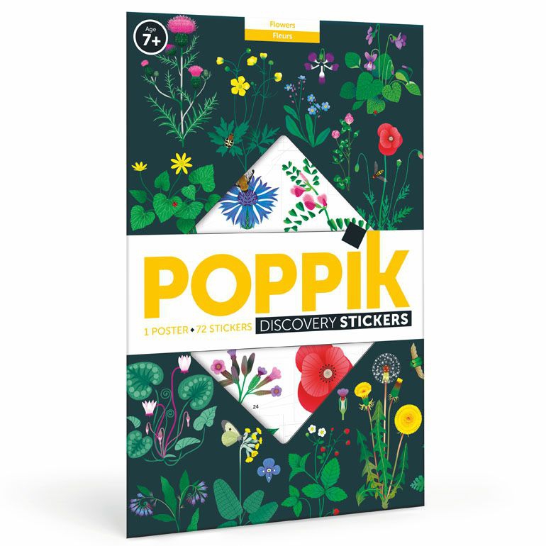 Stickerposter Botanik (7-12J.)- Poppik