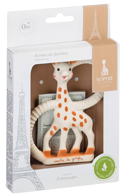 Sophie la girafe® - Beißring / Version SEHR WEICH / Naturkautschuk 