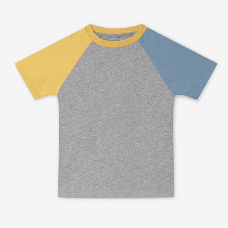 T-Shirt, Bio Baumwolle, grey melange, ORBASICS