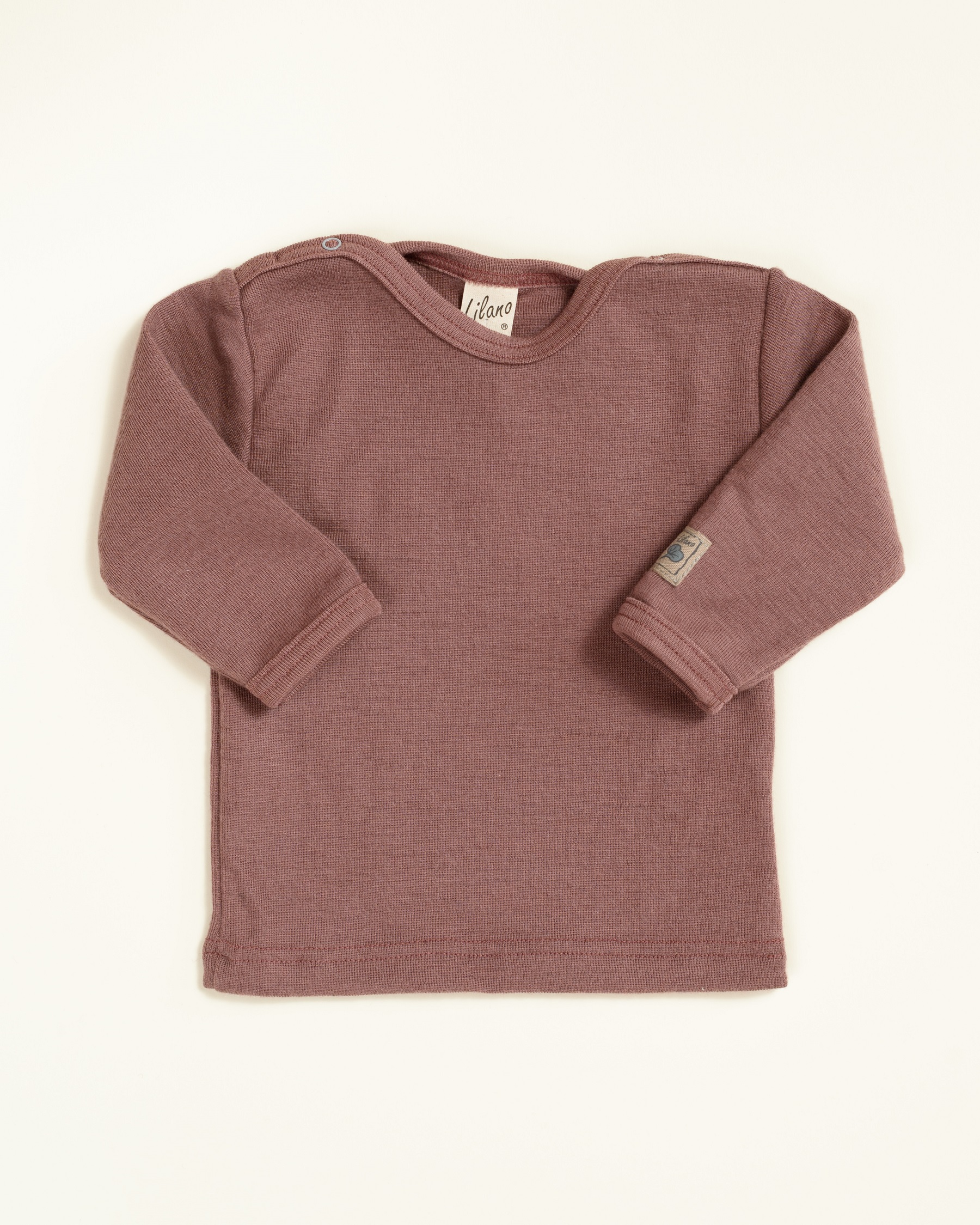 Kinder Shirt aus Wolle / Seide | Lilano