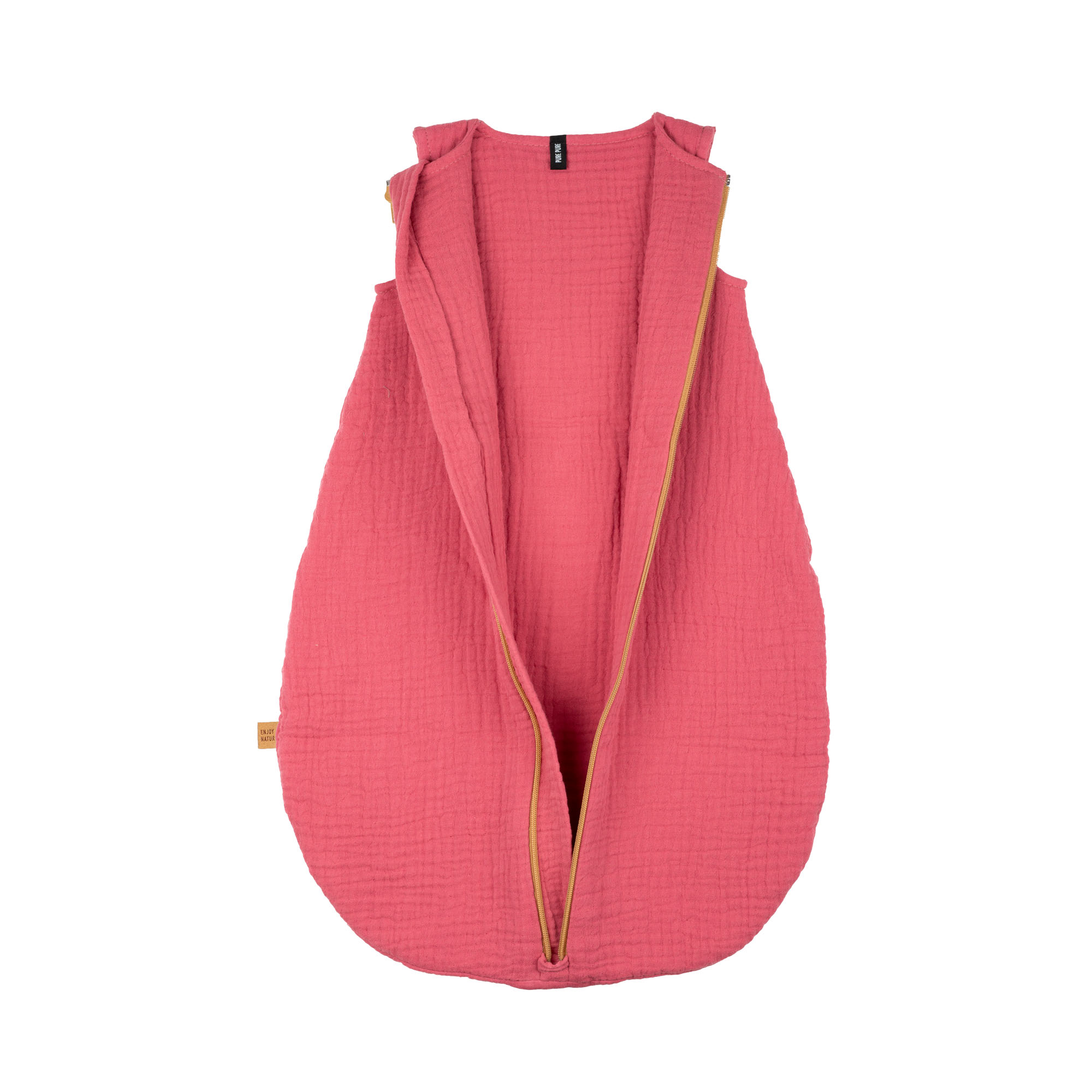 Sommer-Schlafsack aus Musselin, Beere | PurePure