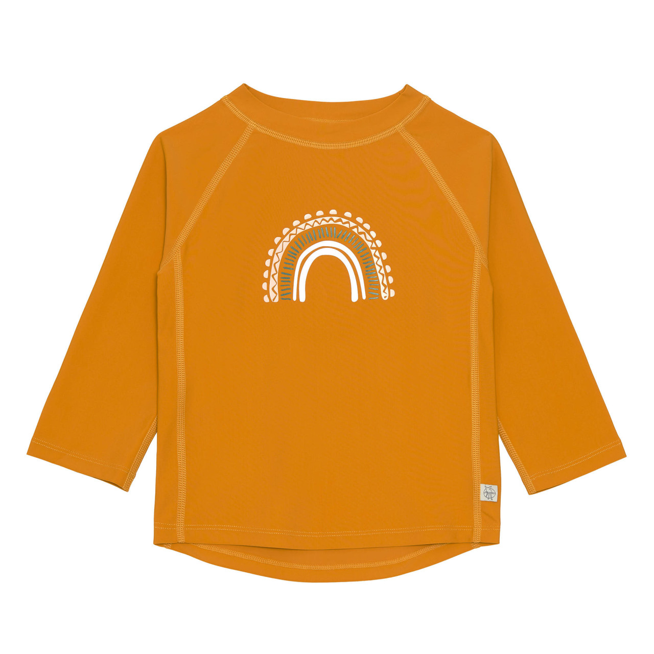  UV Strandshirt Kinder Langarm - Regenbogen, Golggelb | Lässig