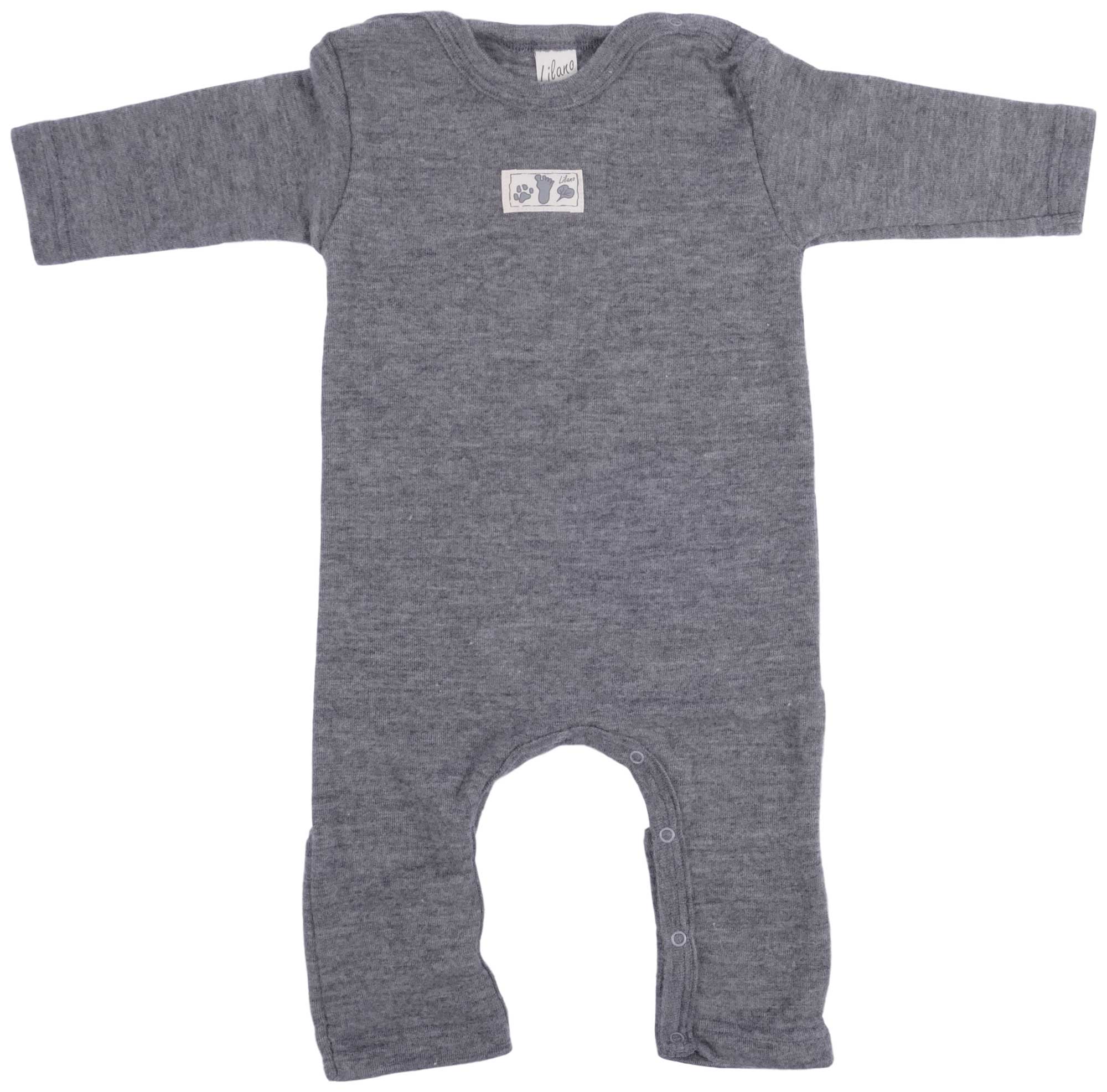 Baby- und Kleinkind Anzug aus Wolle/Seide mit Beinumschlag | Lilano