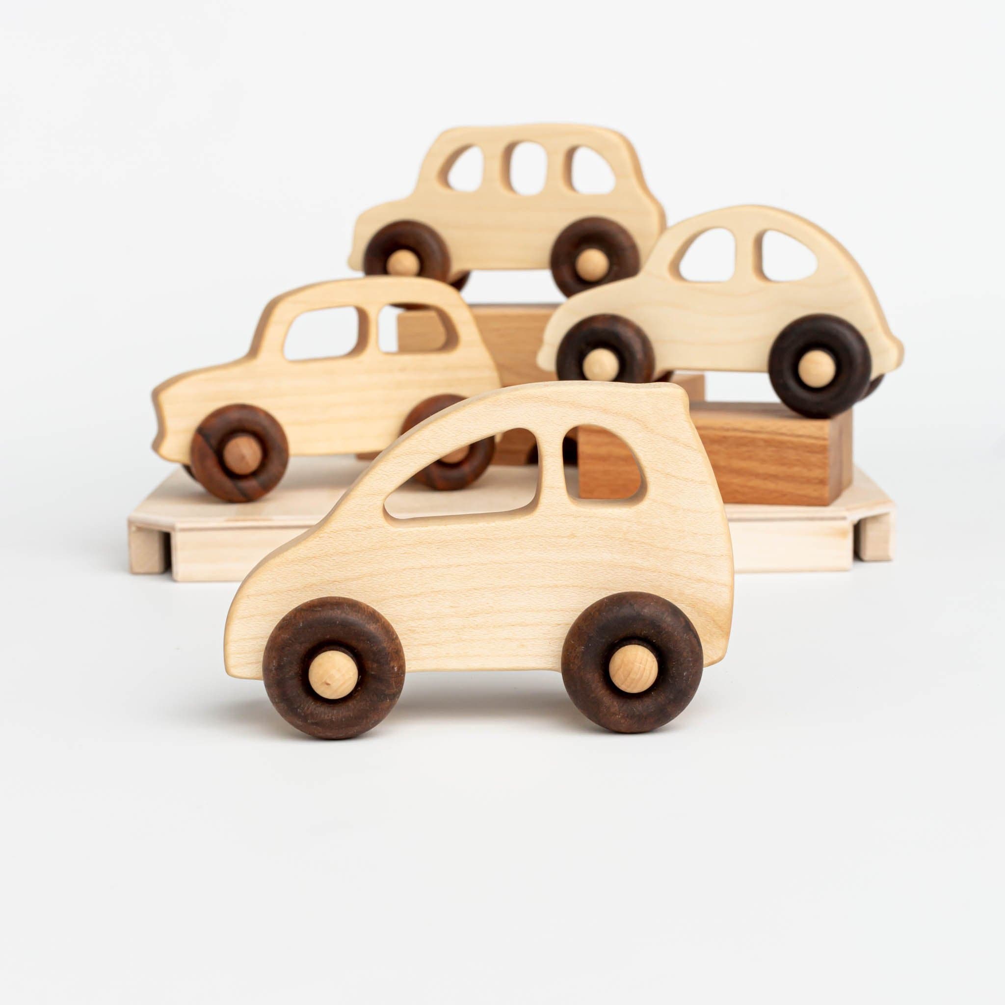 Holzauto, " Elektro (Eco Car)", Wooden Story