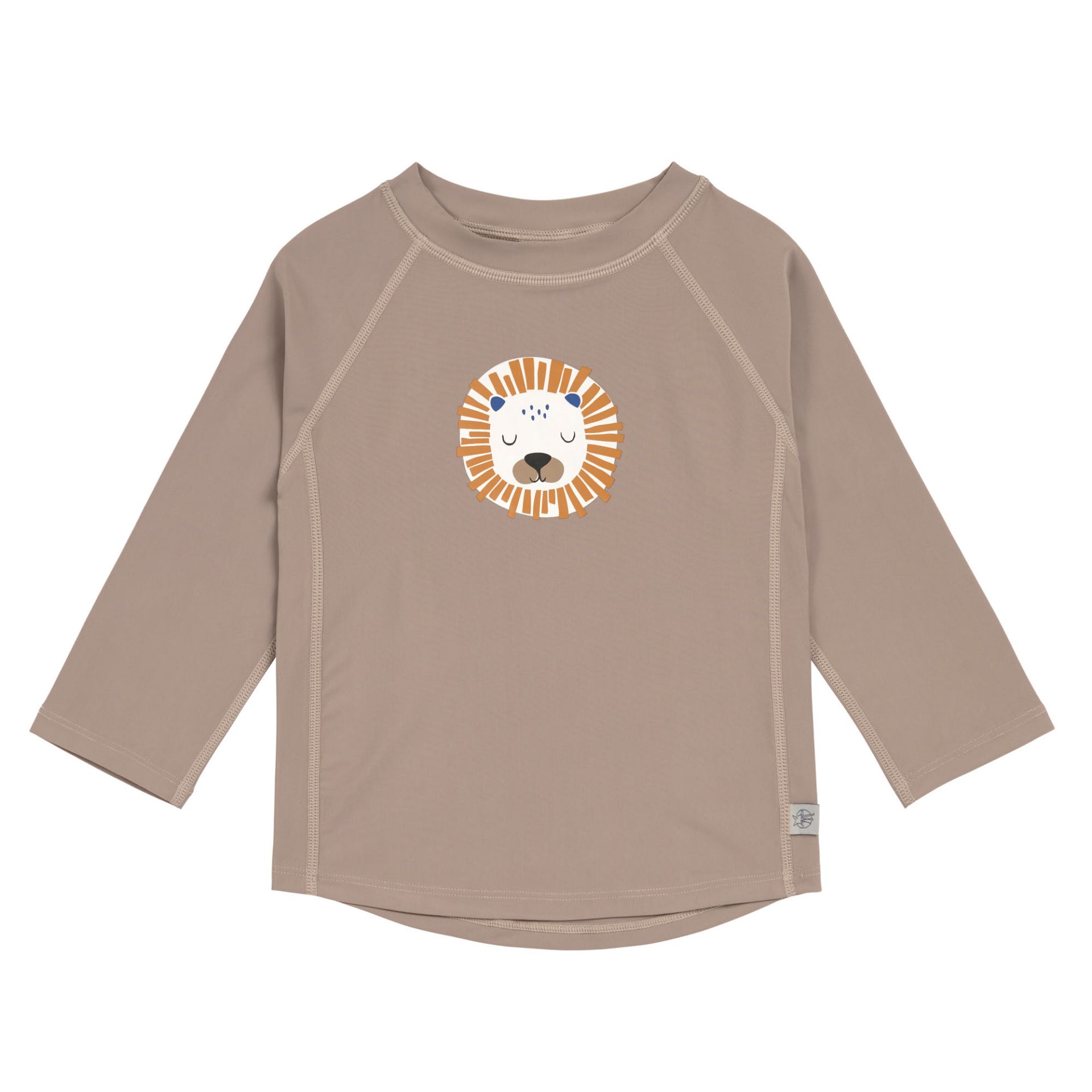  UV Strandshirt Kinder Langarm - Löwe, Braun | Lässig