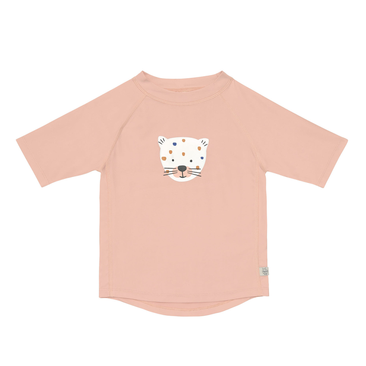 UV Schwimmshirt Kurzarm mit UV-Schutz 60 - Leopard -Pink | Lässig